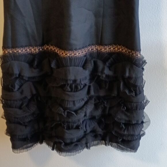 BCBG MaxAzria " Maile" Ruffle Mini Dress - Picture 8 of 11